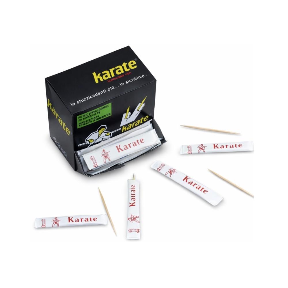 Karate Stuzzicadenti Imbustati Singolarmente 200 Pezzi