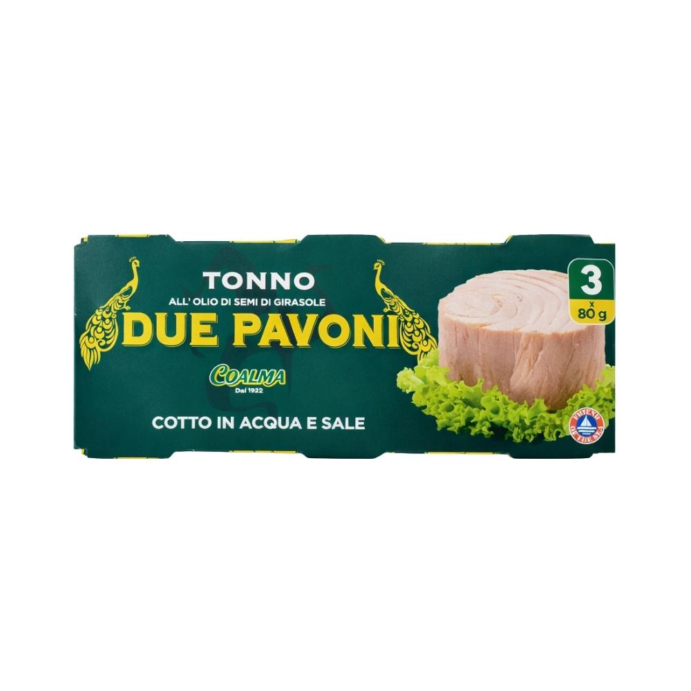 Tonno Due Pavoni 3x80g