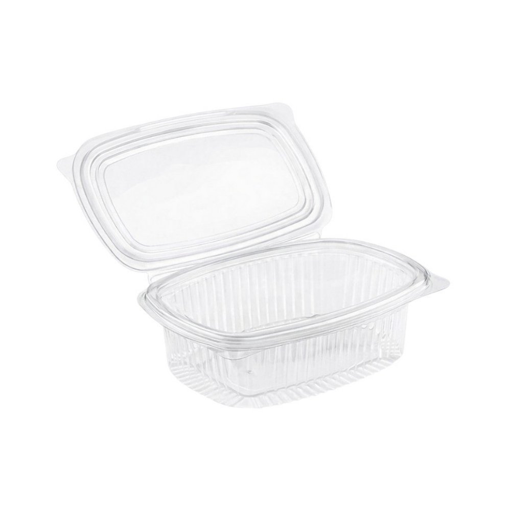 50 Pezzi Vaschette Ovali PET 1.5 L