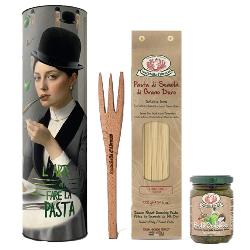 LINGUINE RUSTICHELLE D’ABRUZZO TUBO ASTUCCIATO REGALO