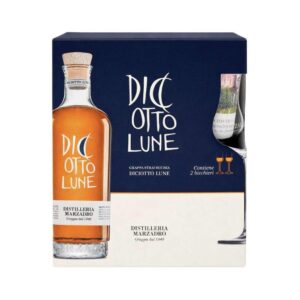 Grappa Diciotto Lune Distilleria Marzadro Box Regalo