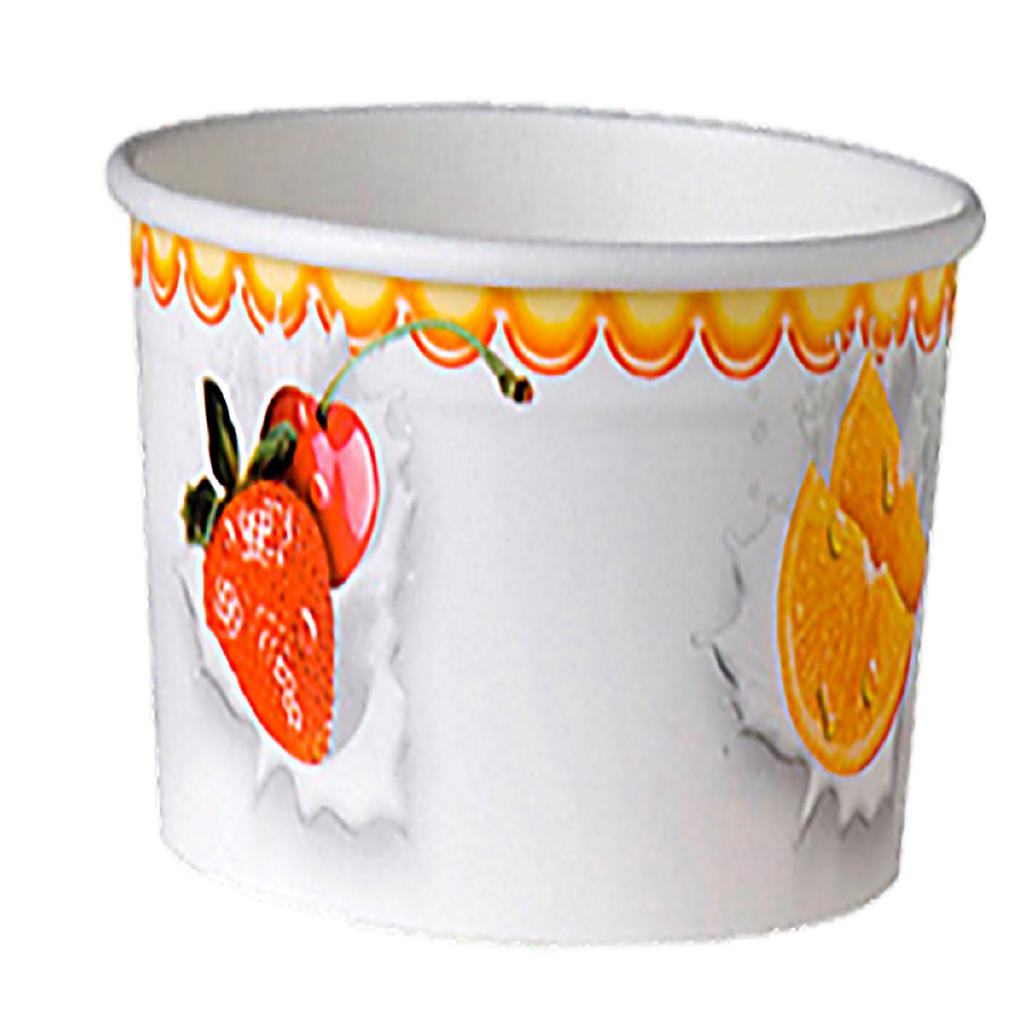 COPPETTA GELATO CARTA CC 290 PZ 40 TRES CHIC - Idealmarket 1987 Favara