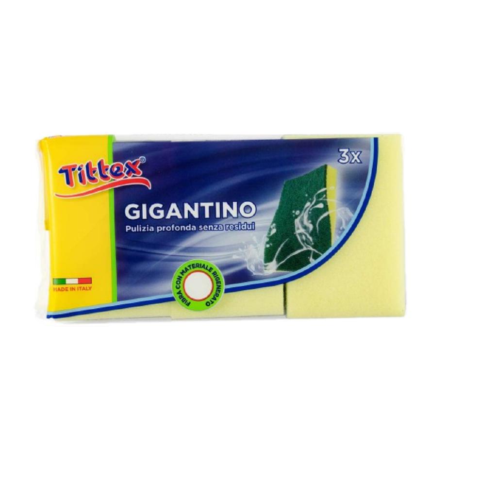 SPUGNE ABRASIVE TRIS GIGANTINO TITTEX - Idealmarket 1987 Favara