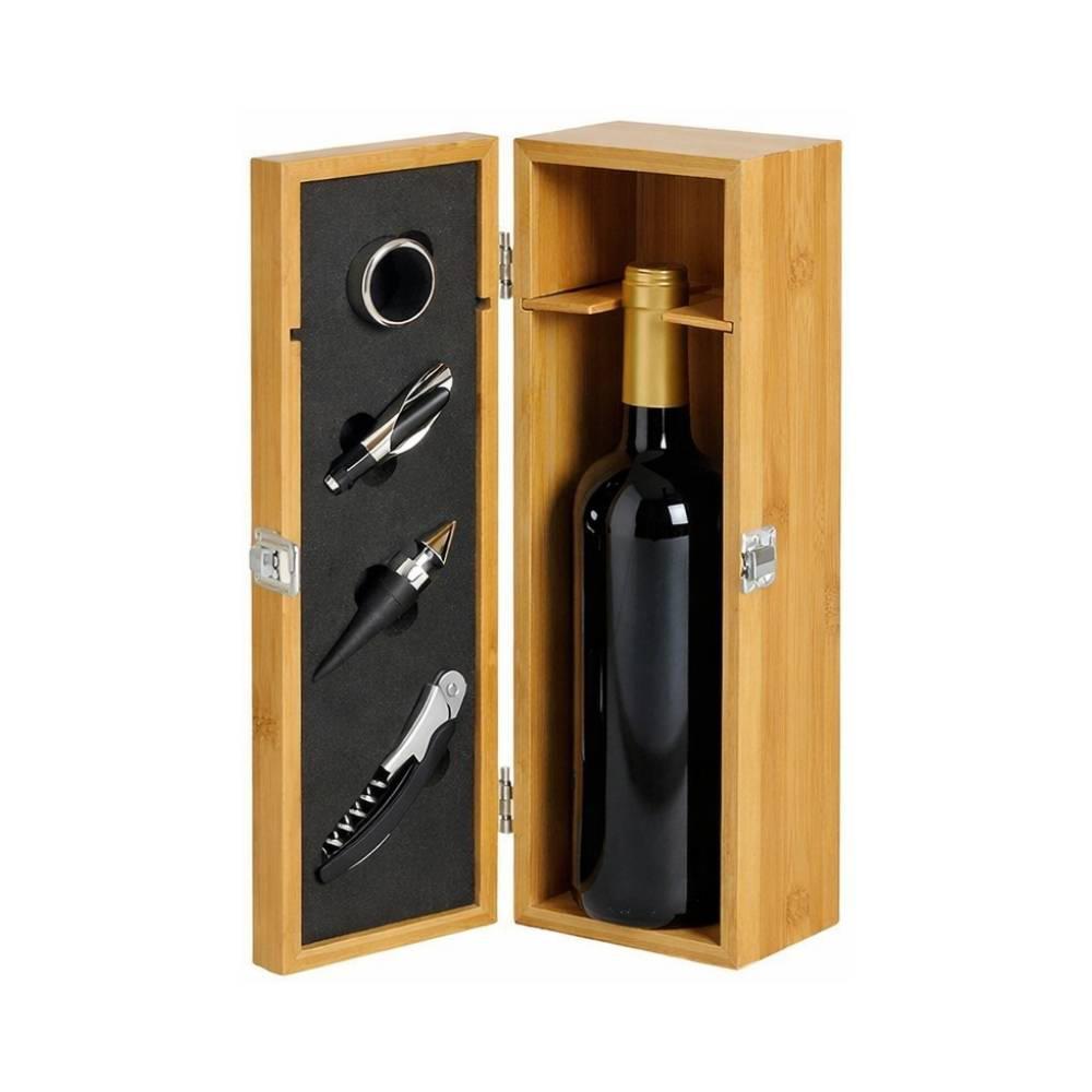 Kit Sommelier in Cassetta Regalo per 1 Bottiglia