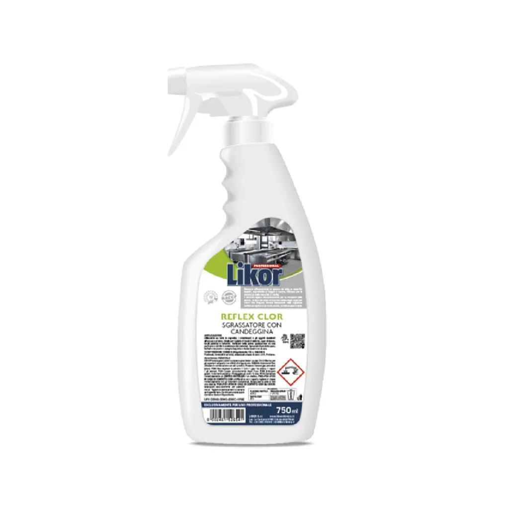 Likor Reflex Clor Sgrassatore con Candeggina 750 ml