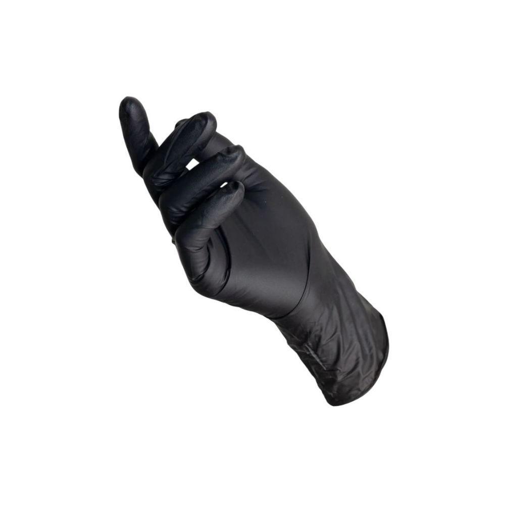 New Med Guanti in Nitrile Nero Taglia S 100 Pezzi
