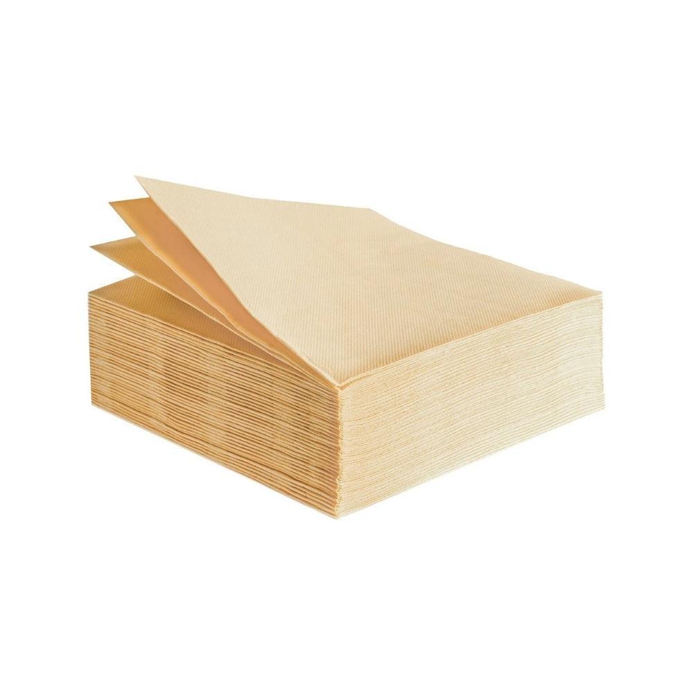 Tovaglioli Punta a Punta Champagne 38x38 cm 40x36 pz