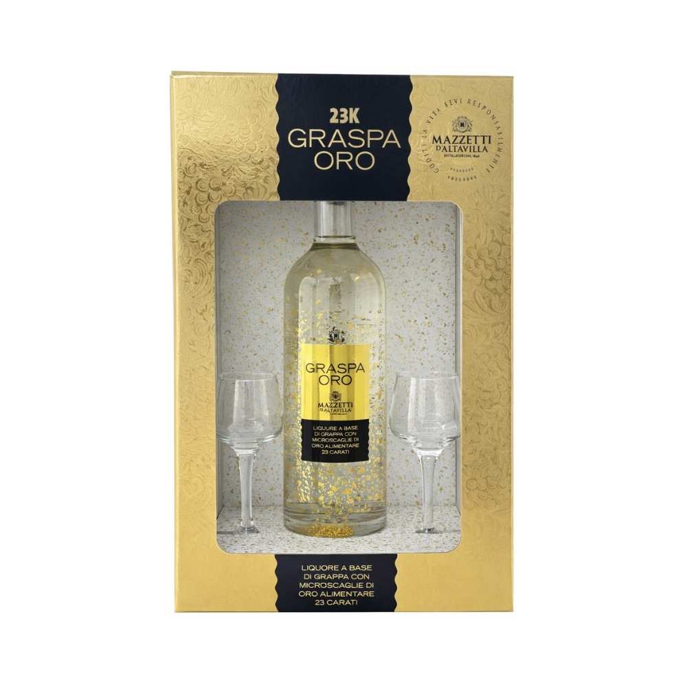 Mazzetti D'Altavilla Graspa Oro 500ml Box Regalo