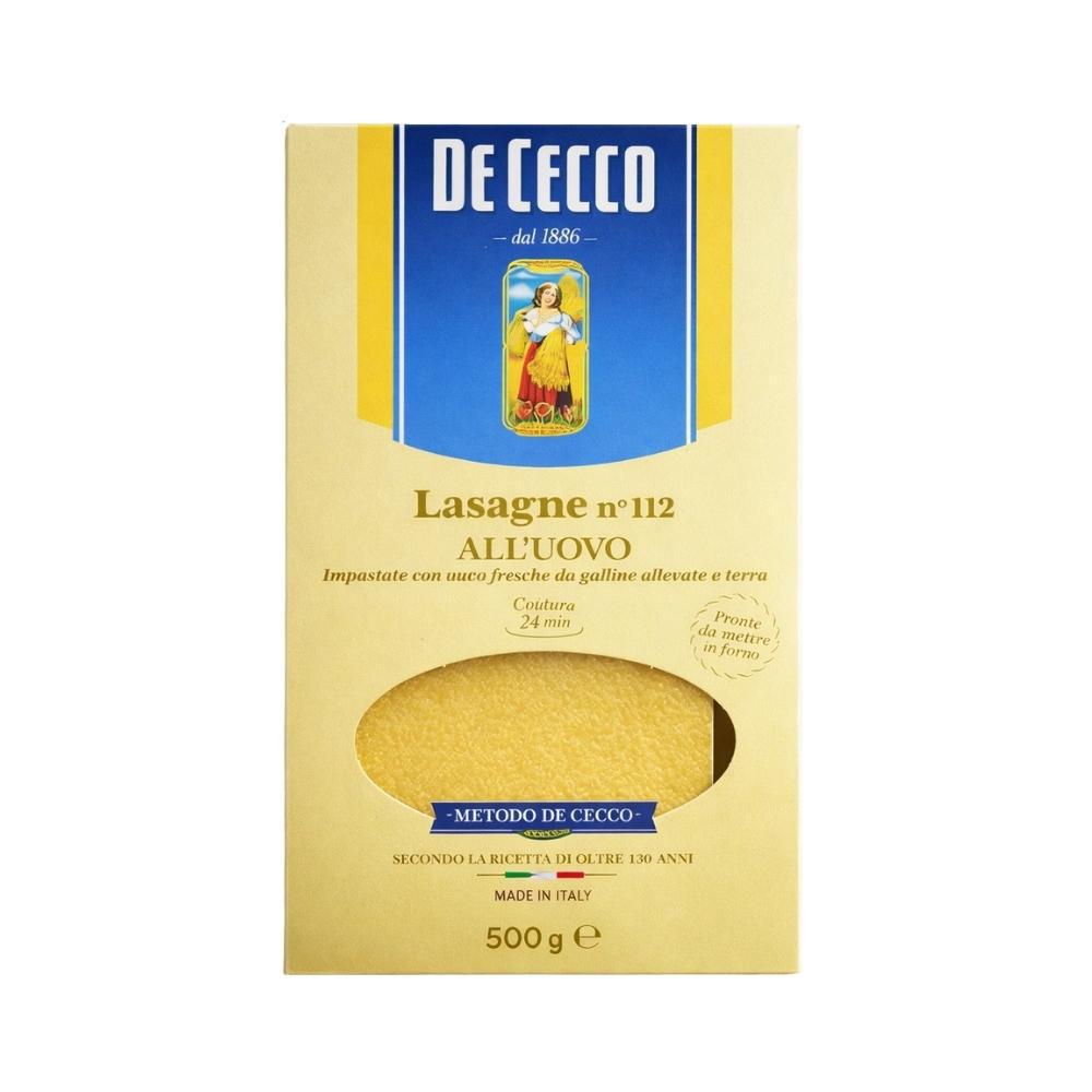 De Cecco Lasagne All'uovo N 112 500g