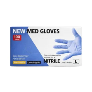 Guanti Nitrilici New Med 100pz (L)