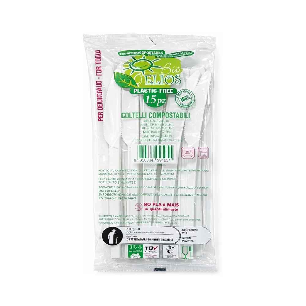 Coltelli Compostabili Elios 15 pz