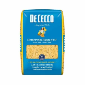 Mezze Penne Rigate n. 141 De Cecco 1 kg