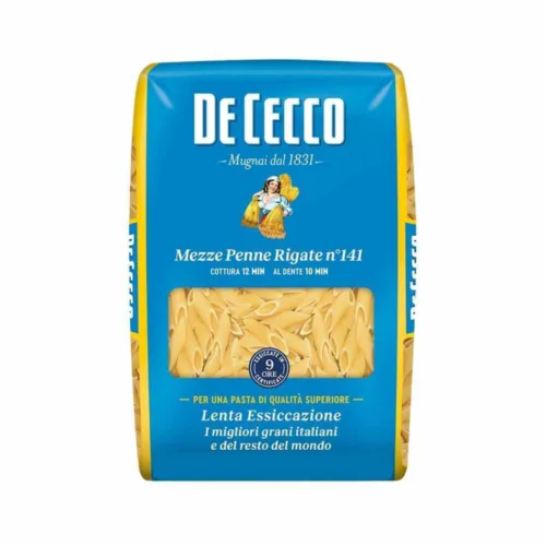 Mezze Penne Rigate n. 141 De Cecco 1 kg