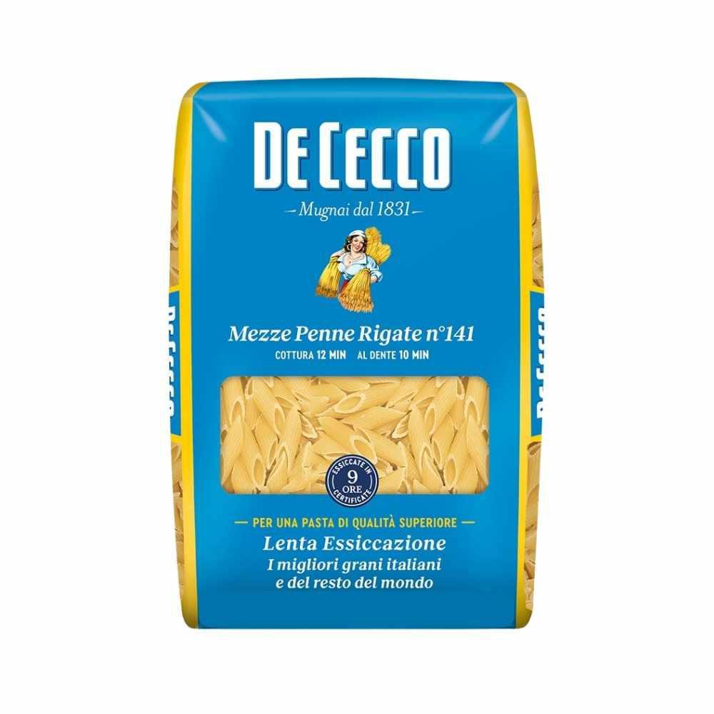 Mezze Penne Rigate n. 141 De Cecco 1 kg