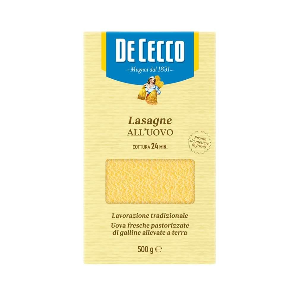 Lasagne all'Uovo De Cecco 500 g Lasagne all'Uovo De Cecco 500 g