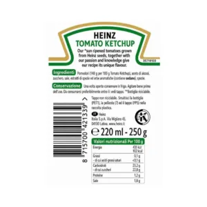 KETCHUP HEINZ ML 220