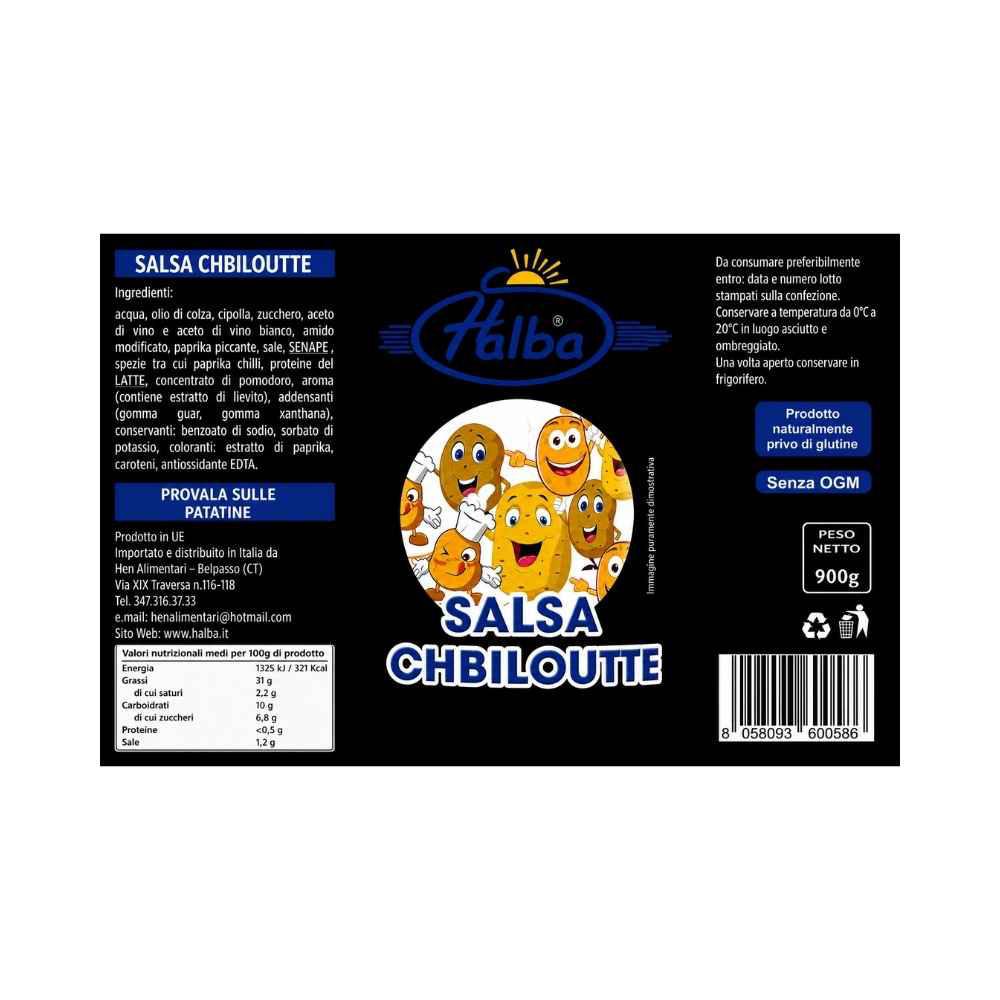 SALSA CHIBOULETTE GR 900 HALBA* - Idealmarket 1987 Favara