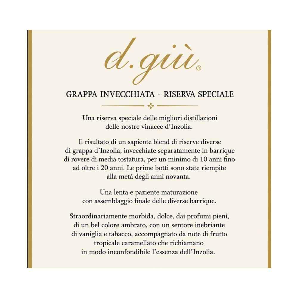 Milazzo Grappa D.Giu 200ml Milazzo Grappa D.Giu 200ml - Idealmarket 1987 Favara