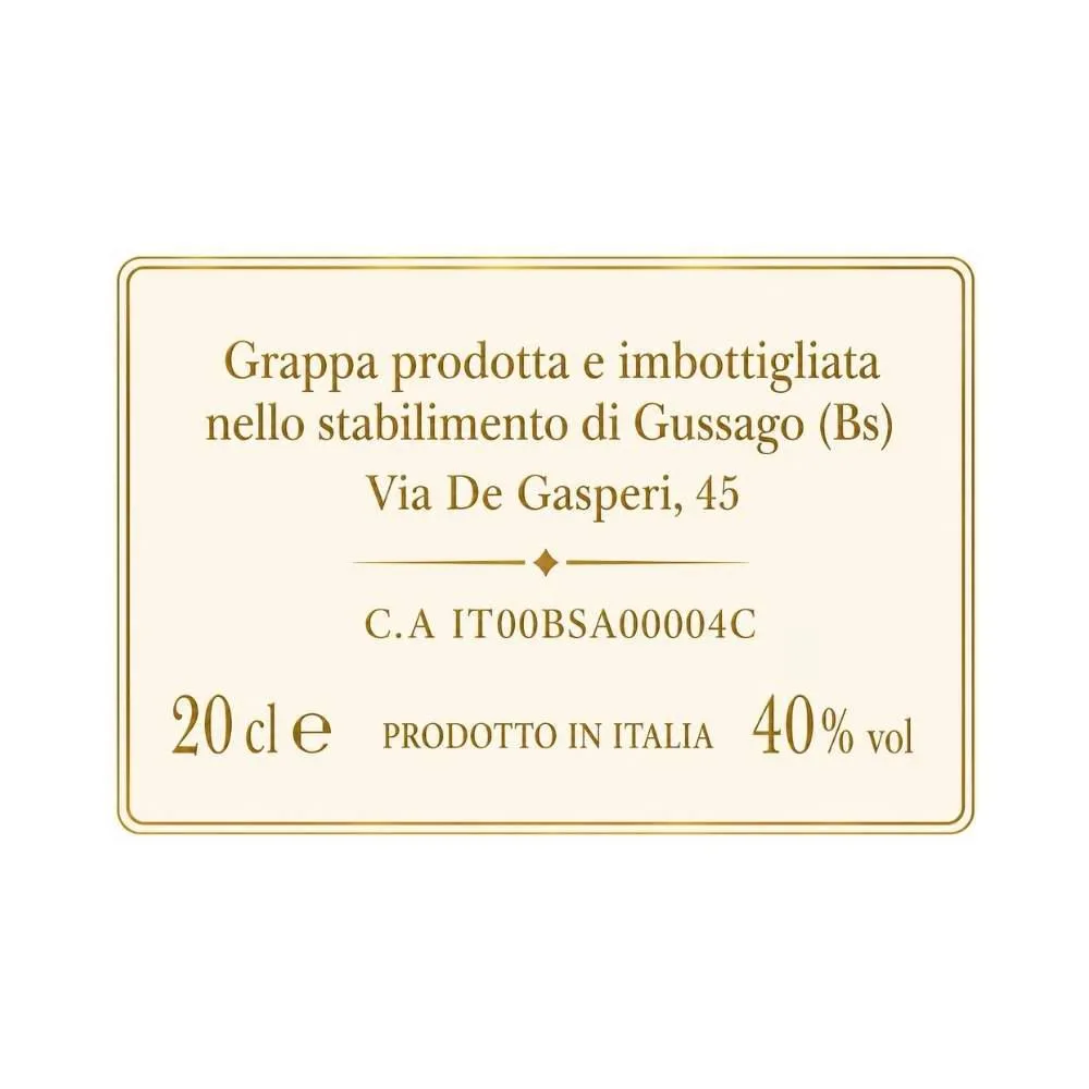 Milazzo Grappa D.Giu 200ml Milazzo Grappa D.Giu 200ml