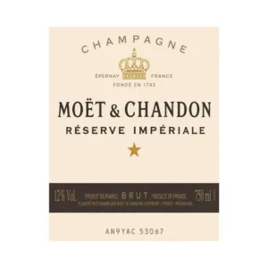 CHAMPAGNE MOET & CHANDON RESERVE IMPERIALE 75CL