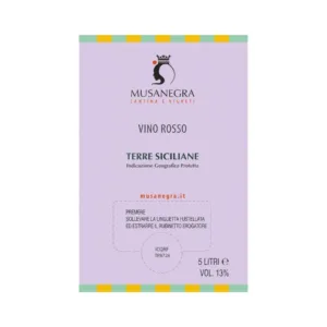 Bag In Box Rosso Musanegra 5 L