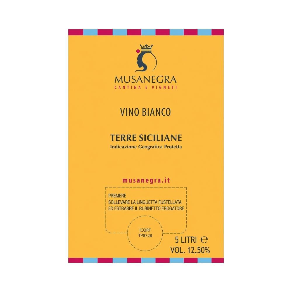 Bag in Box Bianco Musanegra 5 L - Idealmarket 1987 Favara