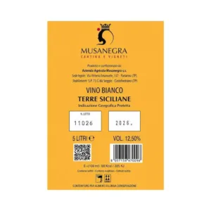 Bag in Box Bianco Musanegra 5 L