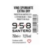 Spumante Santero 958 Dedica Extra Dry 750 ml Spumante Santero 958 Dedica Extra Dry 750 ml - Idealmarket 1987 Favara