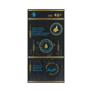 GIN MAZZETTI D'ALTAVILLA BLACK EDITION 70CL