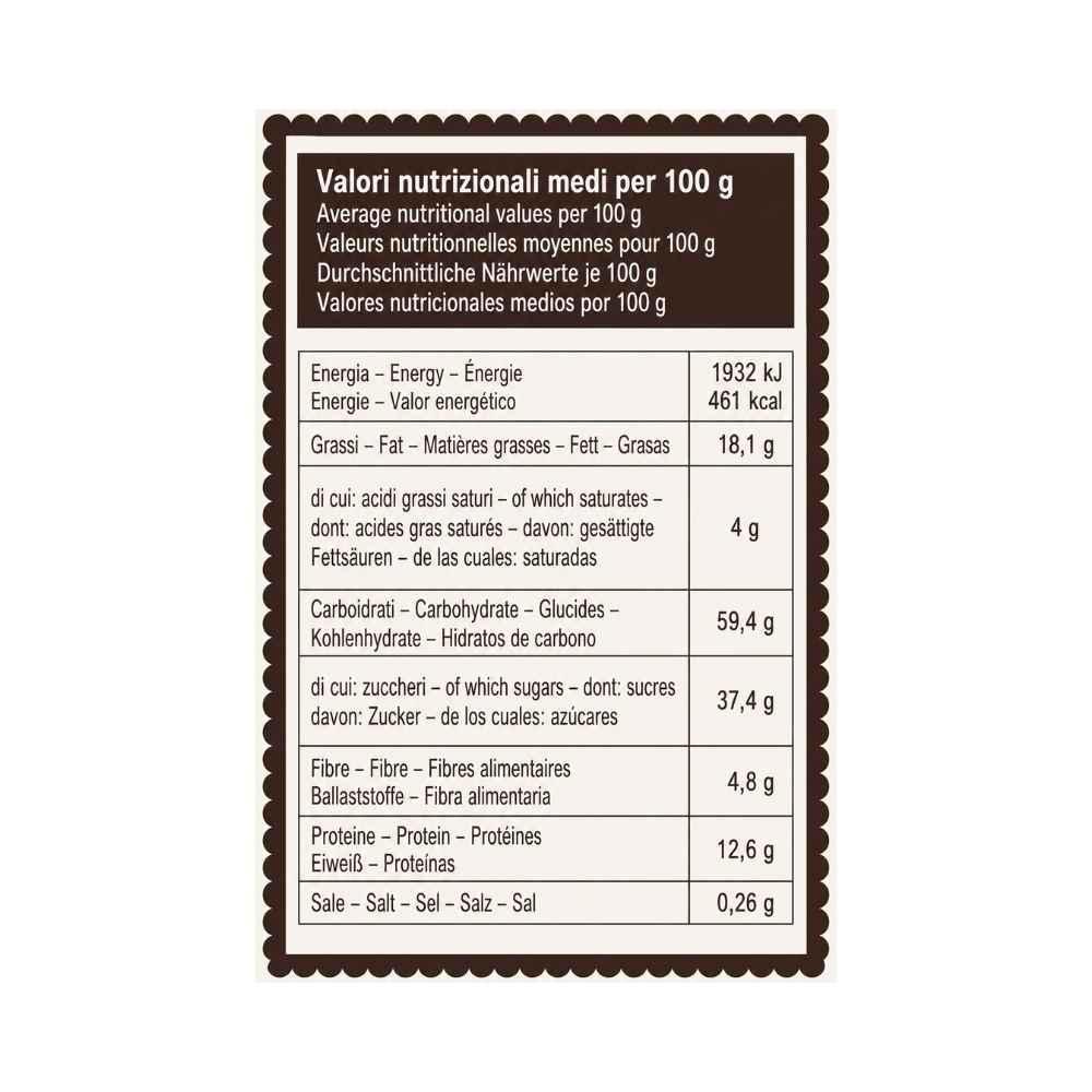 Cantucci Mandorla e Cioccolato Fondente Flamigni 200 g - Idealmarket 1987 Favara