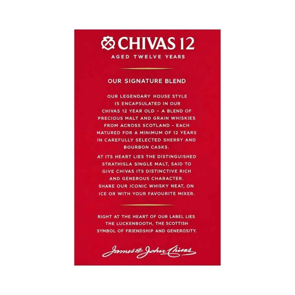 Chivas Regal 12 Anni 700 ml