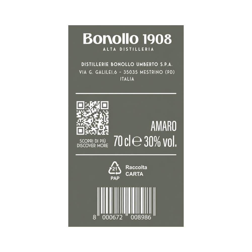 Amaro Of Bonollo Capsule 700 ml - Idealmarket 1987 Favara
