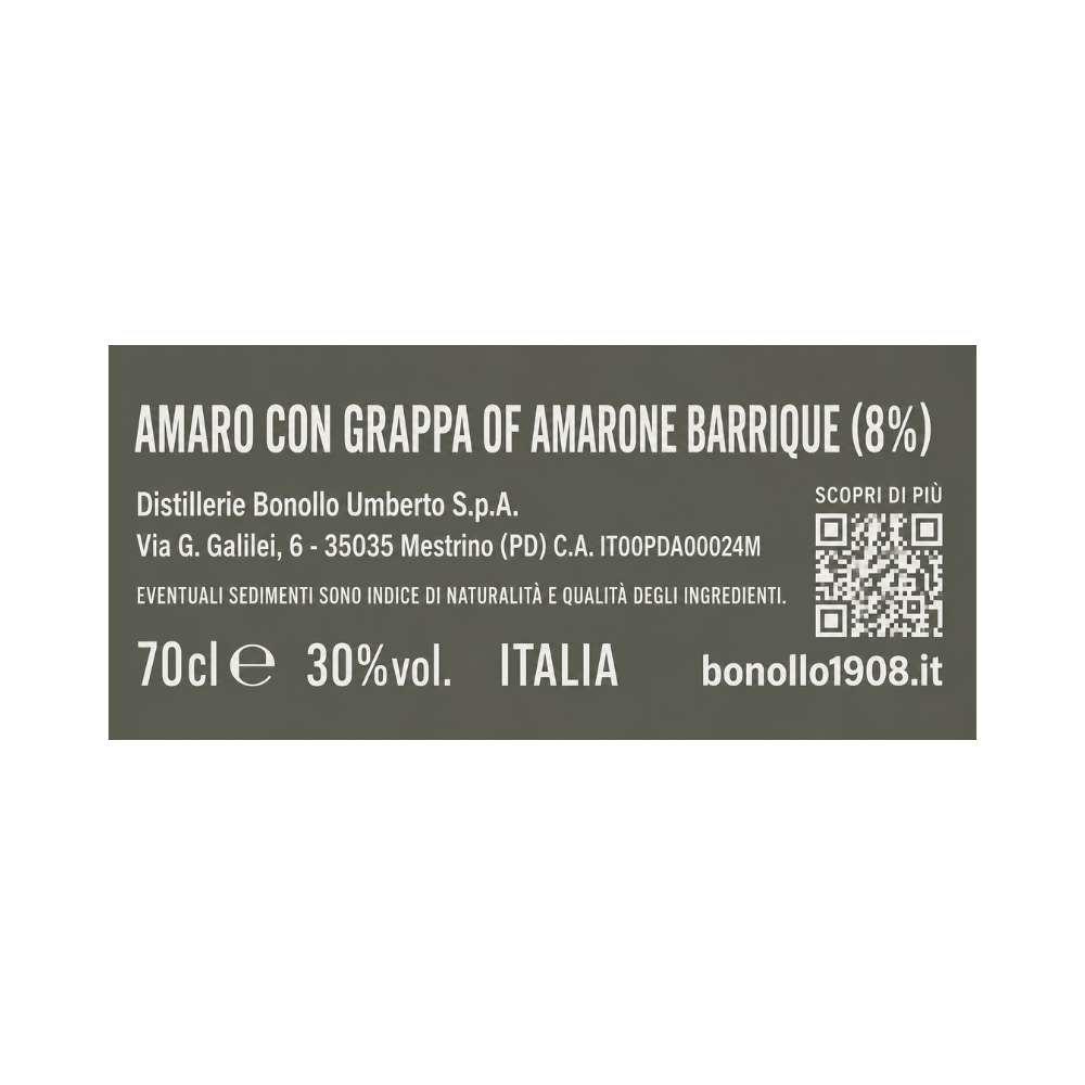Amaro Of Bonollo Capsule 700 ml - Idealmarket 1987 Favara