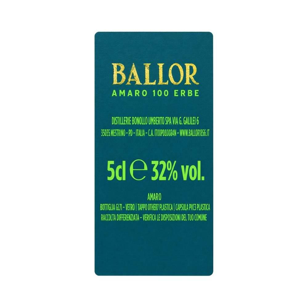 Amaro Ballor 50 ml - Idealmarket 1987 Favara