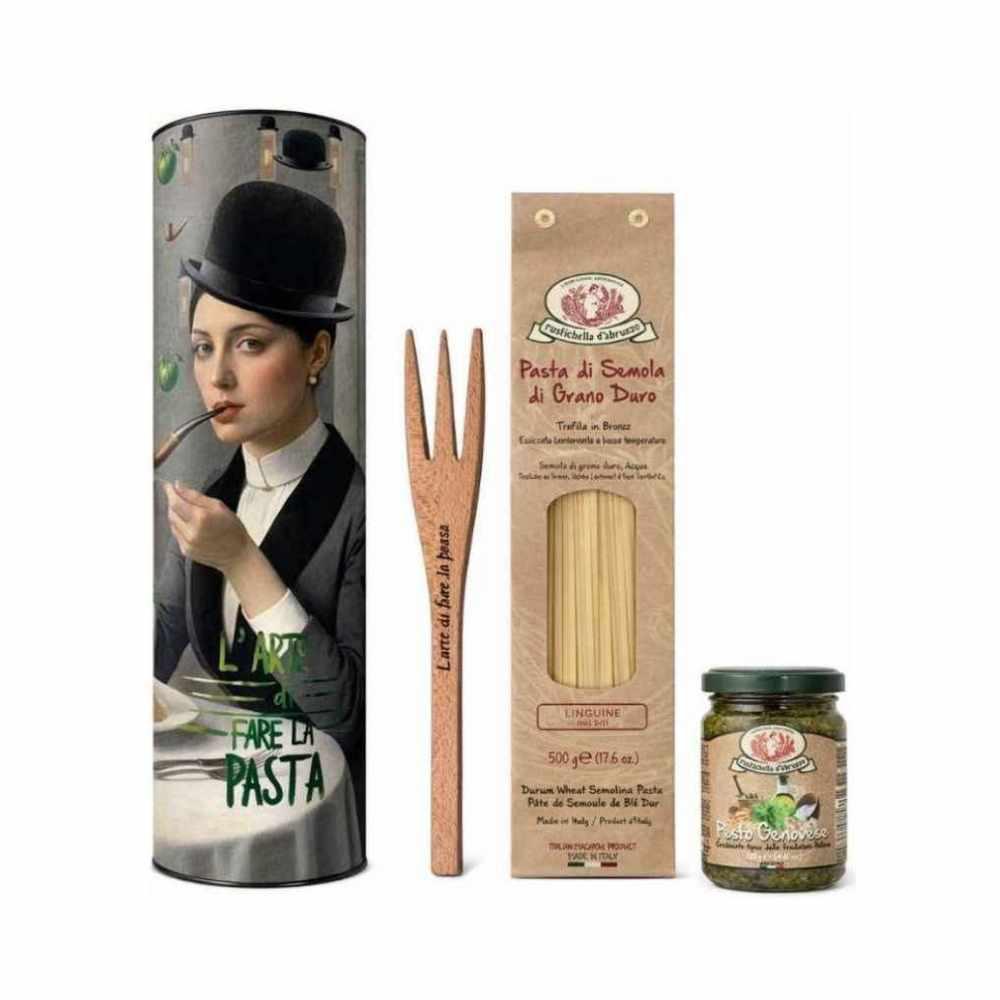 Pasta Rustichella d’Abruzzo Special Edition Magritte - Idealmarket 1987 Favara