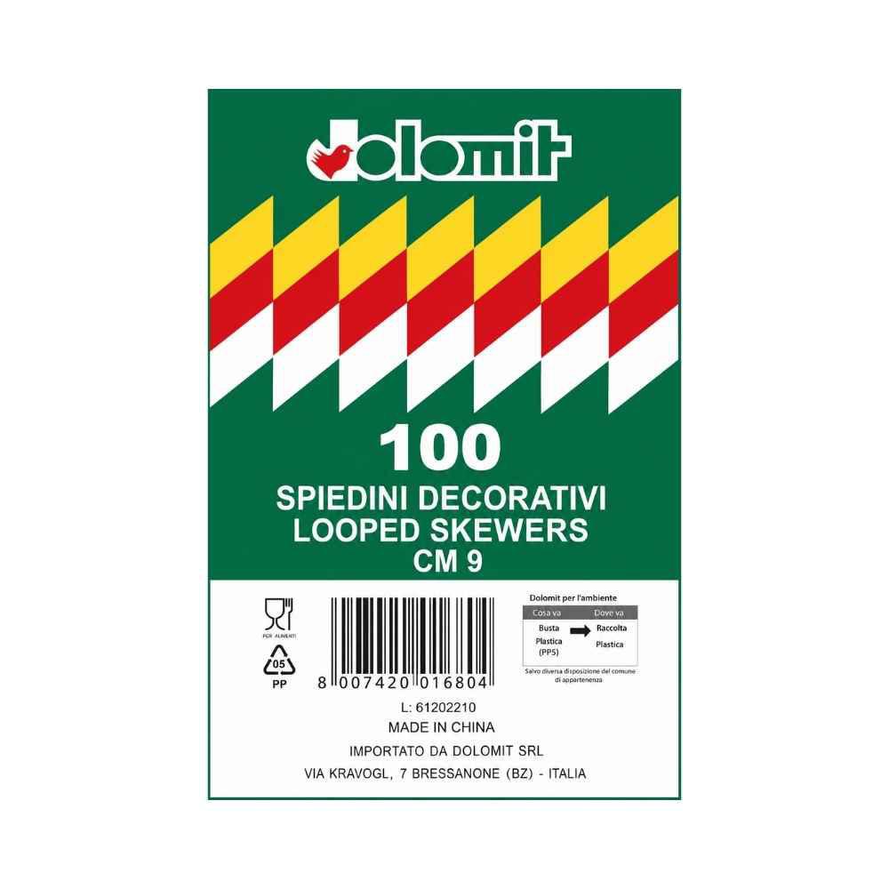 Spiedini Decorativi Dolomit 100 Pezzi - Idealmarket 1987 Favara