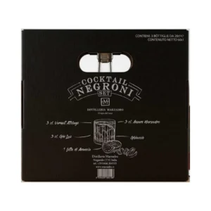 Set Degustazione Cocktail Negroni Distillerie Marzadro
