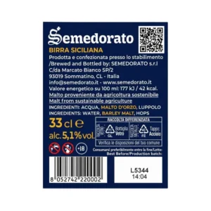 Birra Semedorato 33 cl