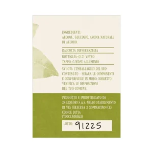 Liquore di Alloro Siciliano Sutiras 500 ml
