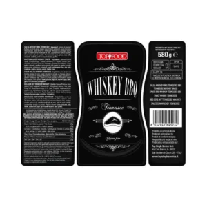 Salsa BBQ al Whiskey Jack Daniel's Top Food 580 g