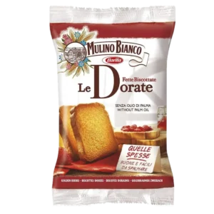 Fette Biscottate Dorate Monoporzione – 100 Confezioni da 17 g