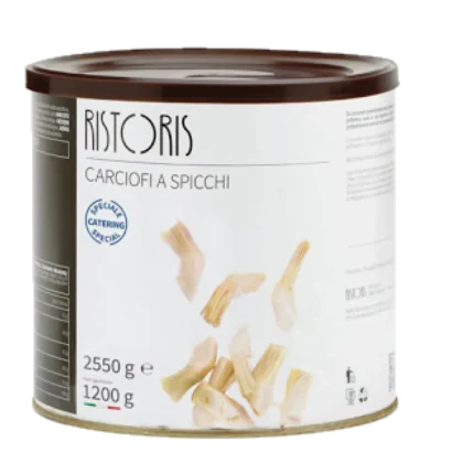 CARCIOFI A SPICCHI AL NATURALE KG 2.5                                                                                            RISTORIS - ANTICO CASALE