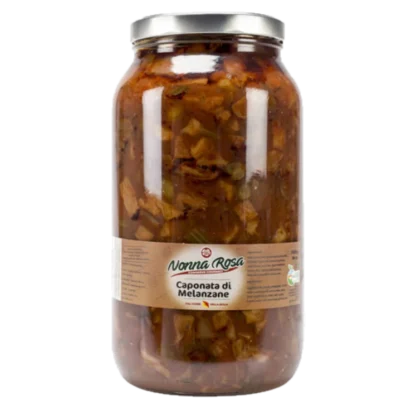 CAPONATA DI MELANZANE KG 1 VASO