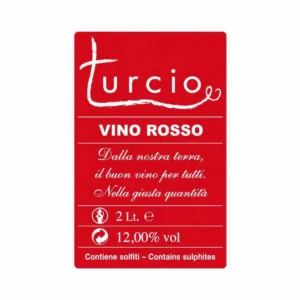 Turcio/Ideal vino rosso 2 l