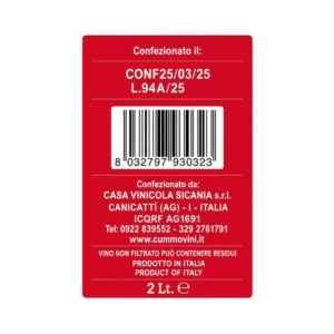 Turcio/Ideal vino rosso 2 l