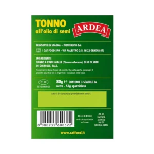 Tonno Olio di Semi Ardea 3 x 80 g