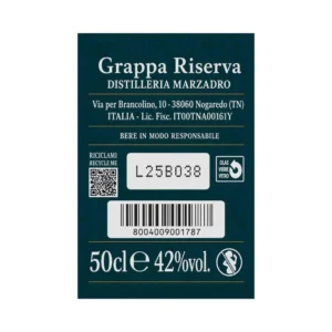 Diciotto Lune Riserva Rum Grappa Marzadro 500 ml