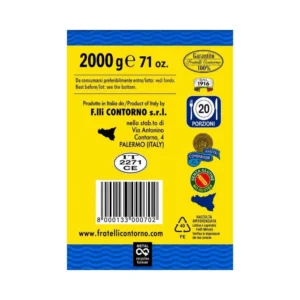 Condimento per Pasta Finocchietto e Sarde F.lli Contorno 2 kg