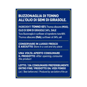 Buzzonaglia Di Tonno Due Pavoni 160 g