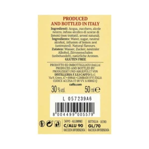 Limoncino dell'Isola Caffo 50ml
